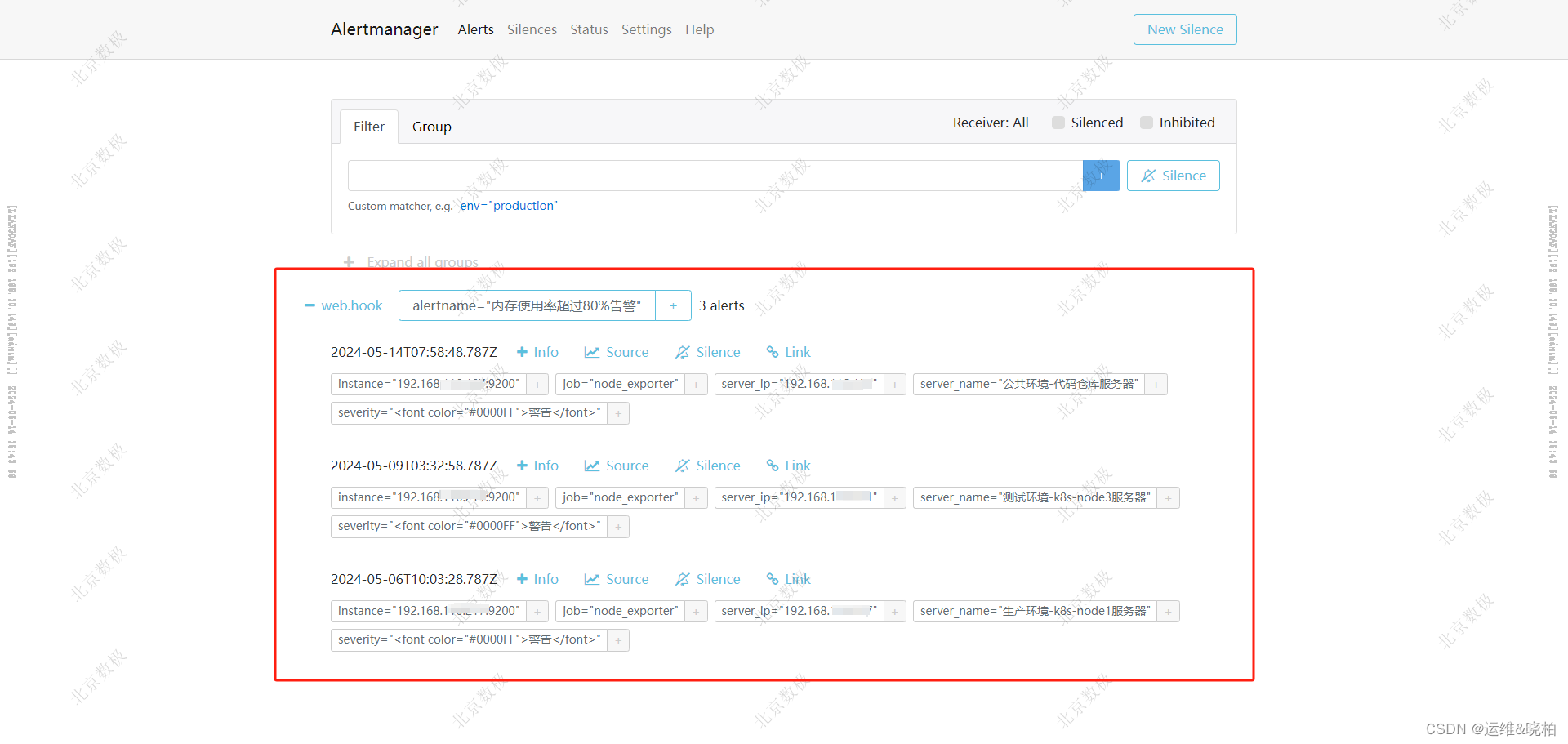 基于 Prometheus+Grafana+Alertmanager+Webhook-dingtalk 搭建指标监控告警系统插图(17)