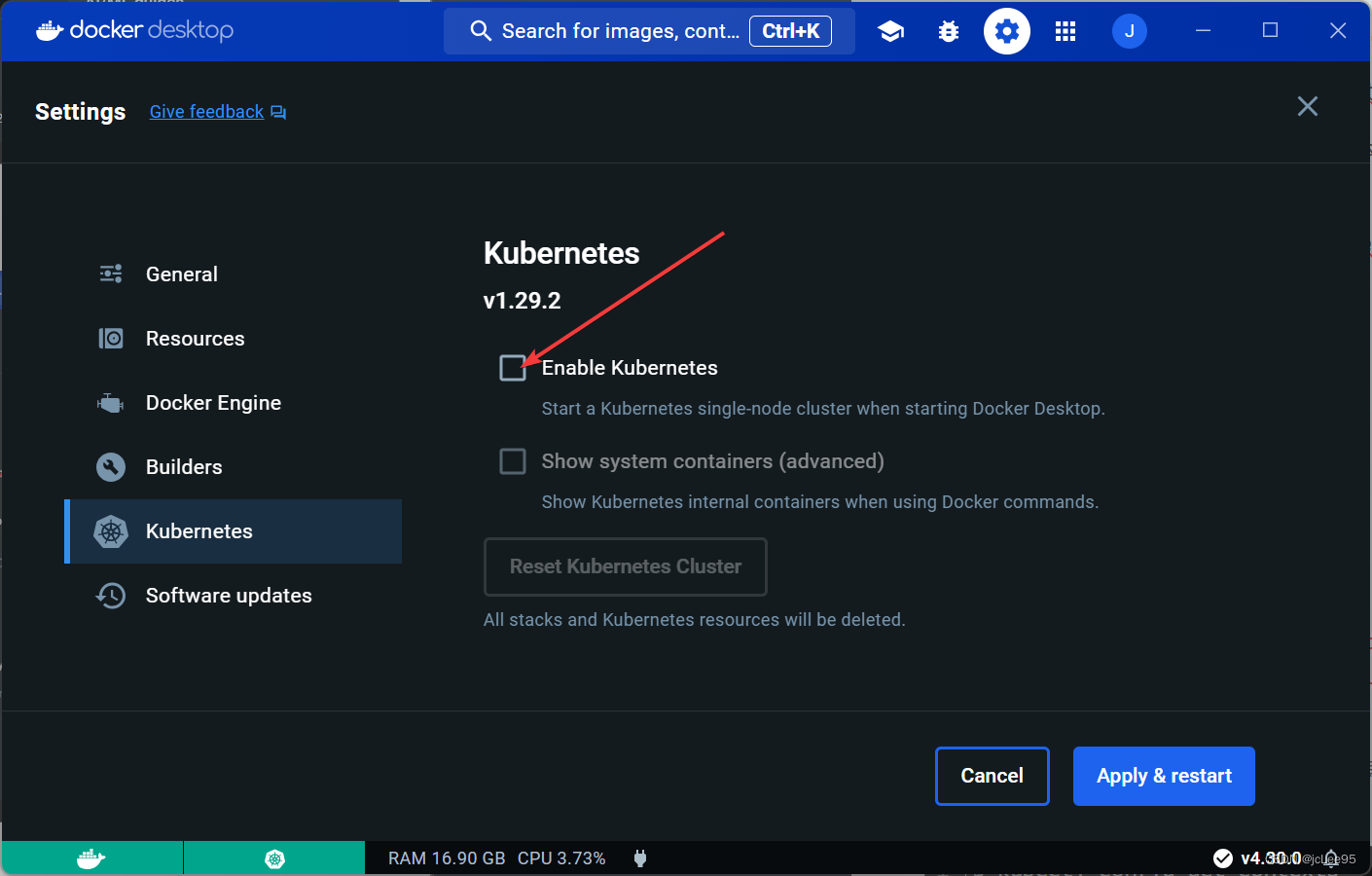 Docker系列.Docker Desktop中如何启用Kubernetes插图(4)