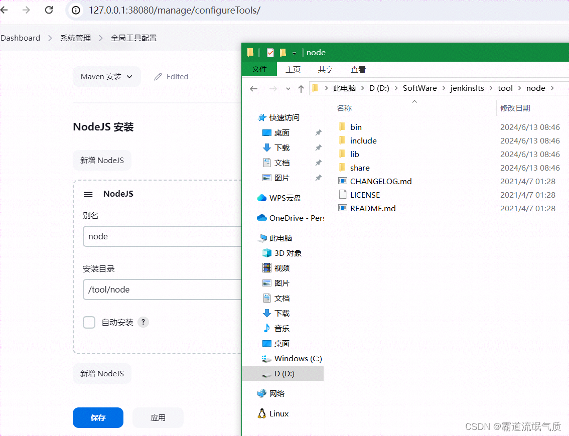 DockerCompose+Jenkins+Pipeline流水线打包Vue项目(解压安装配置Node)入门插图(2)