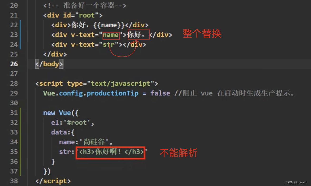 Vue24-内置指令01：v-text指令插图(1)