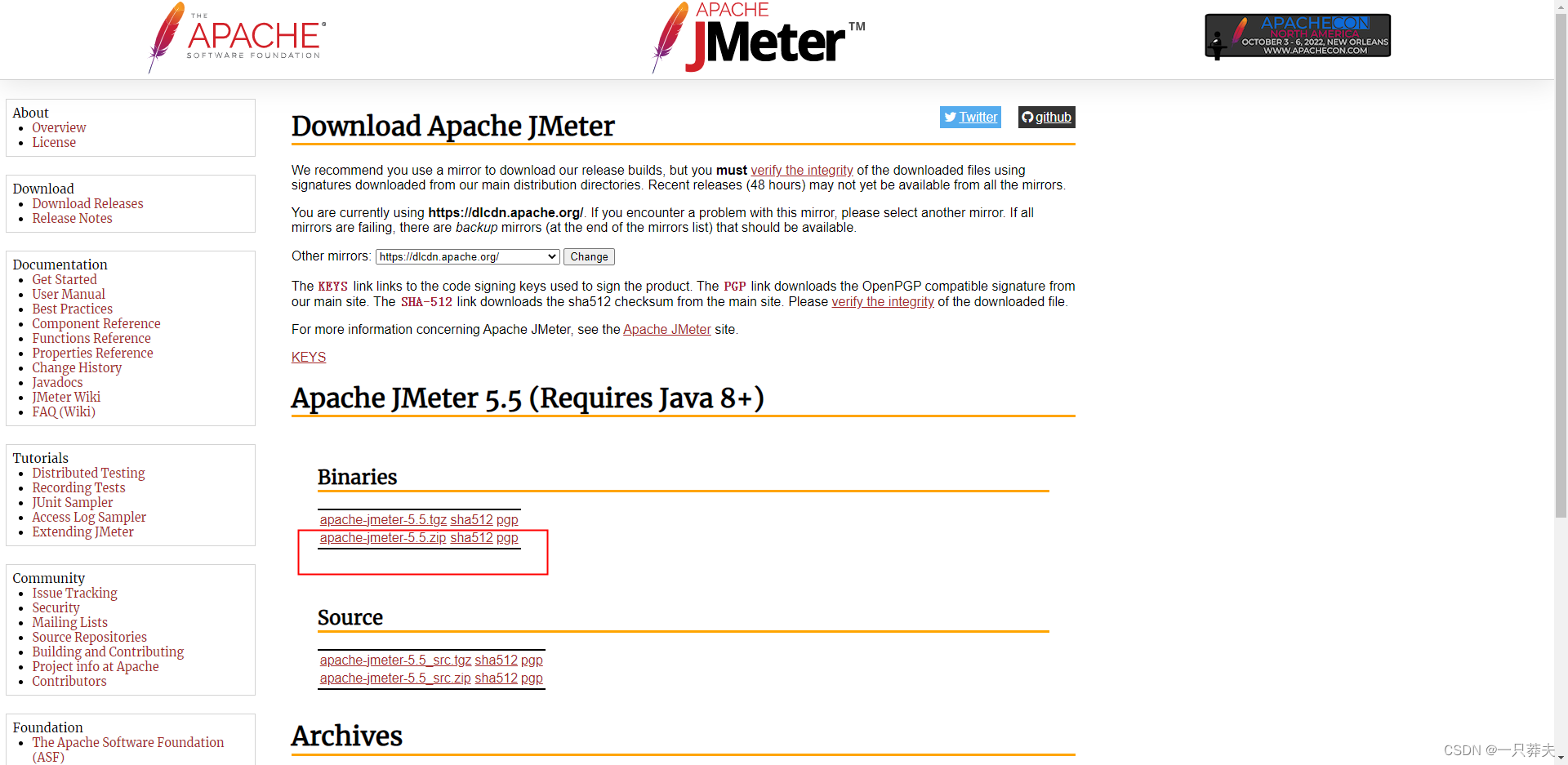 Jmeter安装教程【5.5】【Windows】jmeter详细安装配置教程，装不好你打我插图(1)