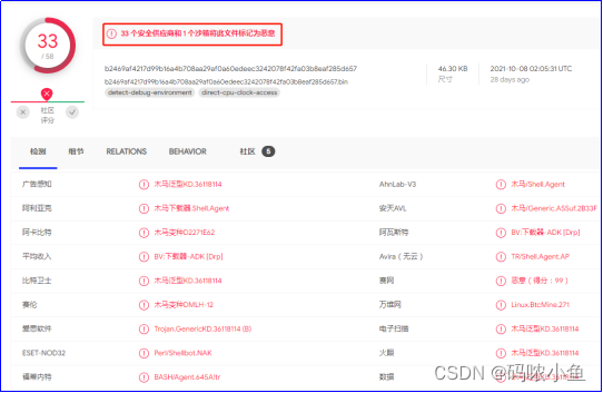 Virustotal查询恶意进程插图(2)