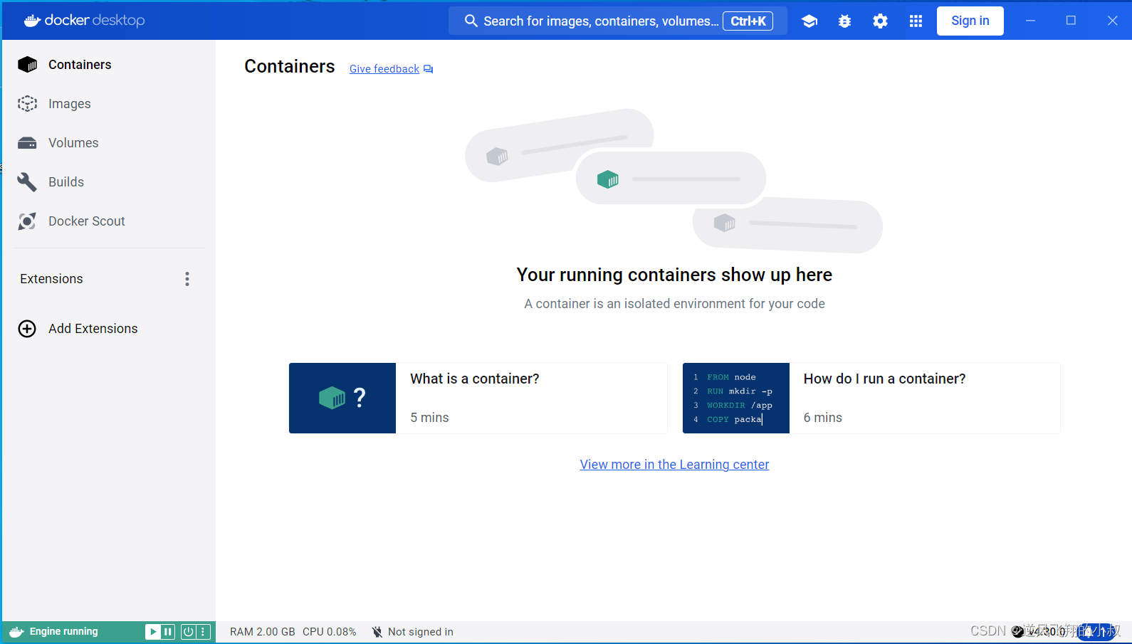 【云原生】基于windows环境搭建Docker插图(7)