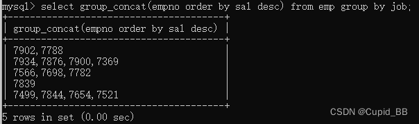 MySQL-分组函数插图(8)