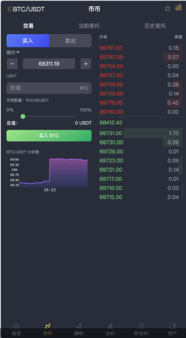 【源码】16国语言交易所源码/币币交易+期权交易+秒合约交易+永续合约+交割合约+新币申购+投资理财/手机端uniapp纯源码+PC纯源码+后端PHP插图(5)