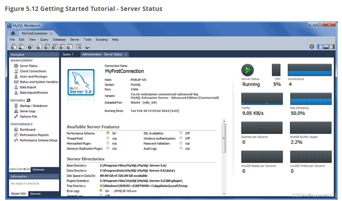 MySQL学习——创建MySQL Workbench中的Connections插图(10)