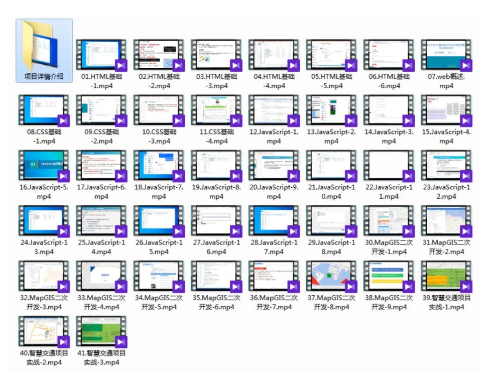 WebGIS开发八大实战项目，新手必看，精品教程，附源码笔记插图(8)