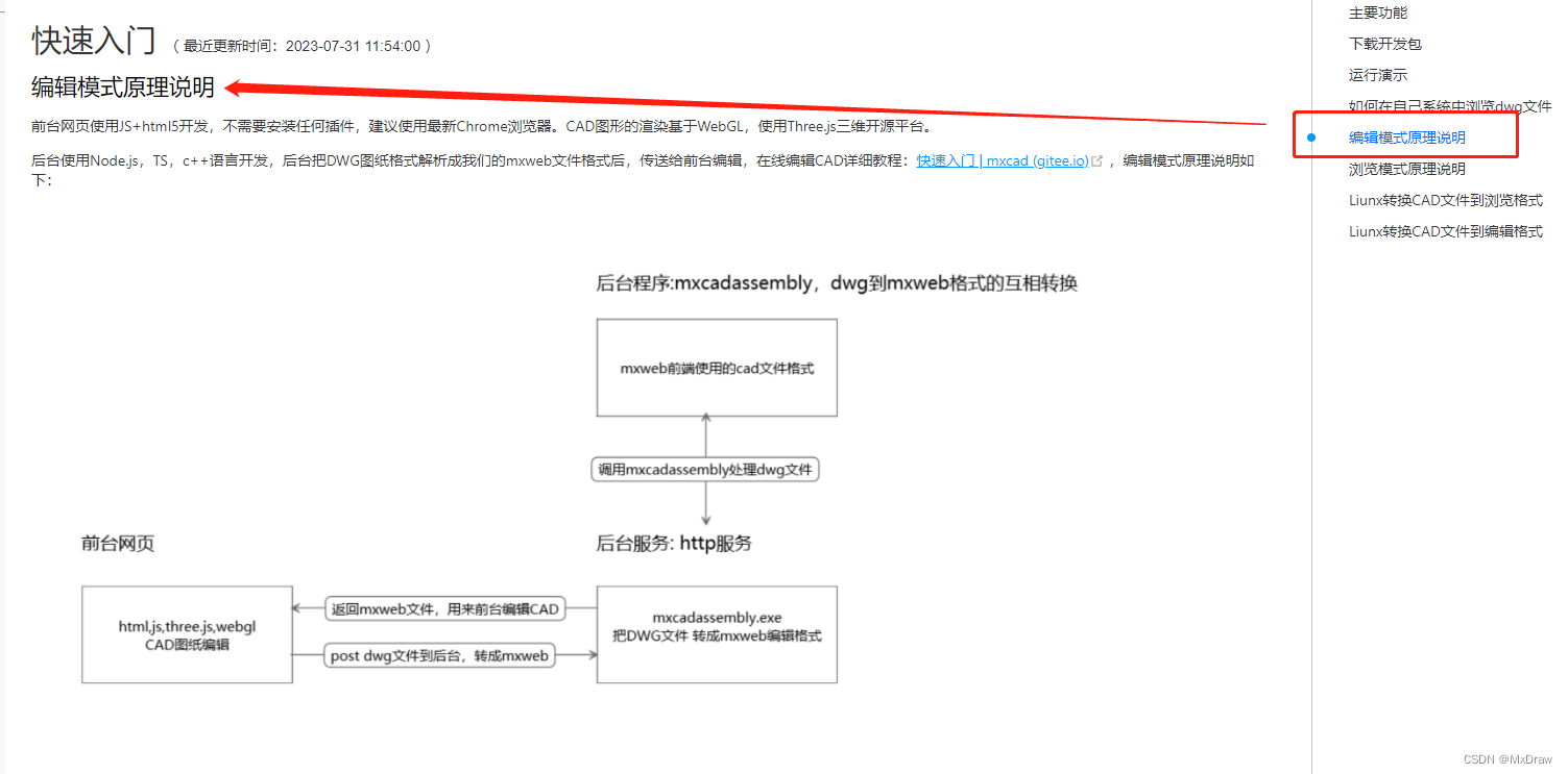 在线CAD前端mxdraw和mxcad库预览和编辑DWG图纸插图(2)