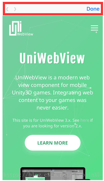 Unity 工具之 UniWebView 内嵌网页/浏览器到应用中，并且根据UGUI大小放置（简单适配UGUI）插图(1)