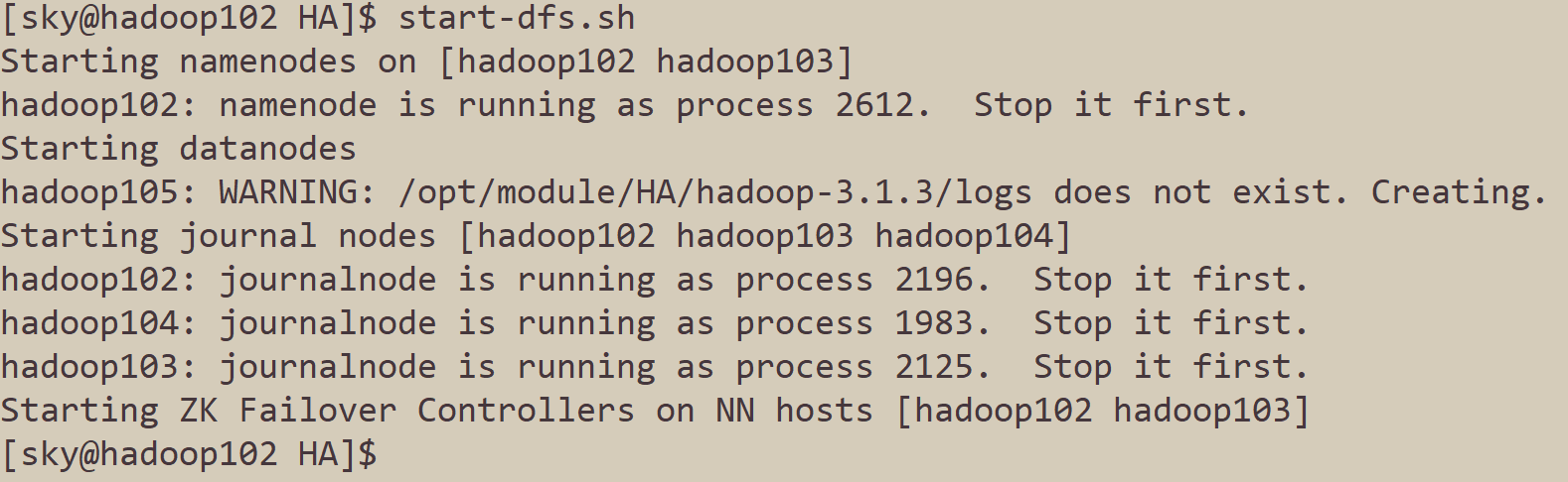 【Hadoop】HA高可用搭建保姆级教程（大二学长的万字笔记）插图(18)