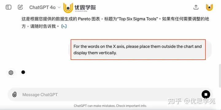 优思学院｜用ChatGPT快速完成数据分析图表【柏累托图法】插图(3)