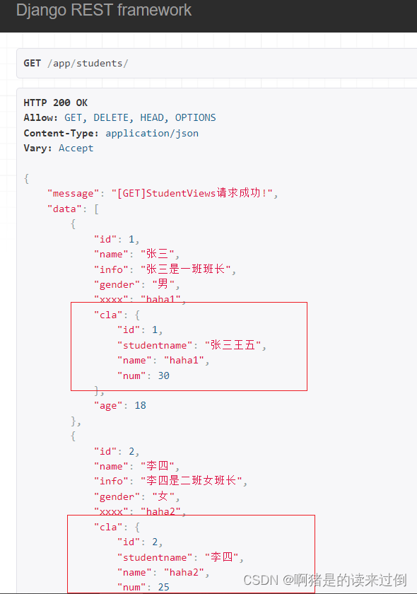 Django REST framework关联序列化器详解：掌握复杂关系的序列化与反序列化艺术插图(12)