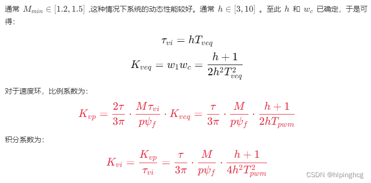 永磁同步直线电机（PMLSM）控制与仿真3-永磁同步直线电机数学三环控制整定插图(6)