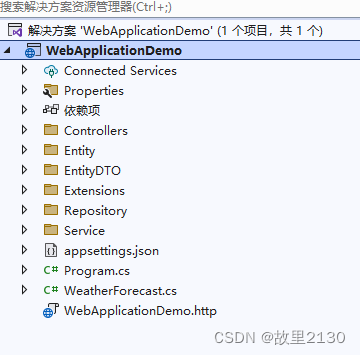 C#.net8创建webapi，使用SqlSugar，仓储模式，DTO，服务层，控制层的综合应用（企业级）插图