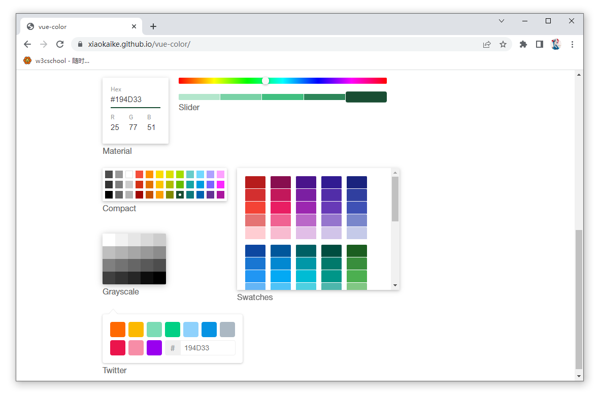2024年前端最新WEB前端工具推荐丨分享6个热门颜色选择器组件，2024年最新近期有什么面试插图(5)