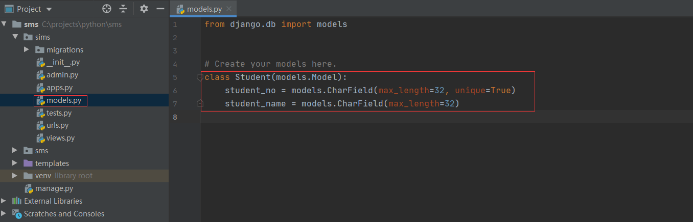 基于Python+Django+MySQL实现Web版的增删改查插图(9)