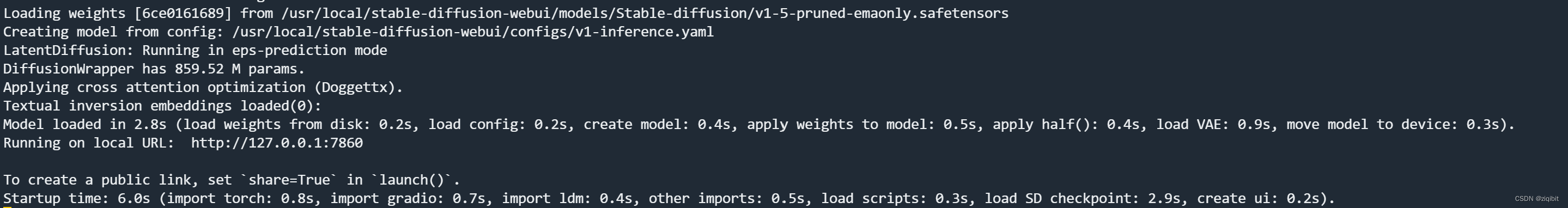 Stable Diffusion web UI 安装、启动脚本、常见问题、插件（linux）插图(2)