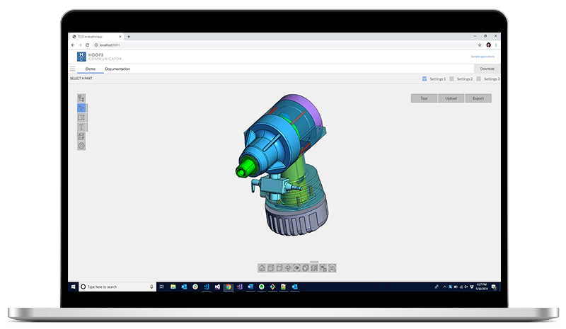 3D Web轻量化引擎HOOPS Communicator核心功能特点及应用优势插图(1)