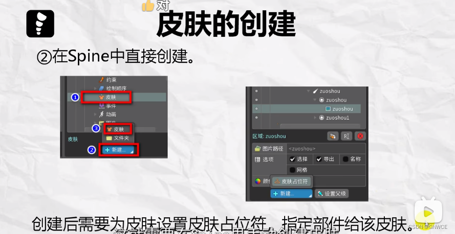 【Spine学习09】之导入皮肤两种方式[skin]插图(3)