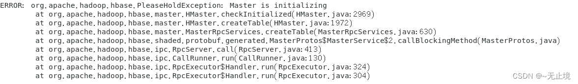 HBase中Master初始化错误~插图