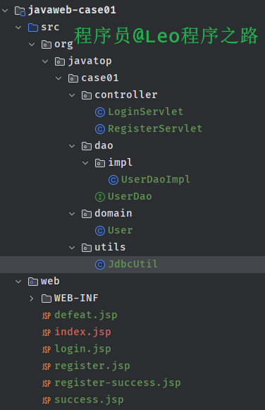 使用JSP+Servlet+MySQL实现登录注册功能插图(10)