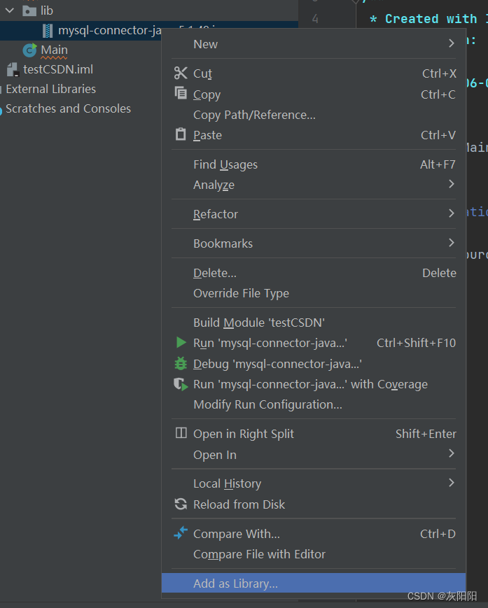 IDEA上MySQL的jar包导入教程插图(9)