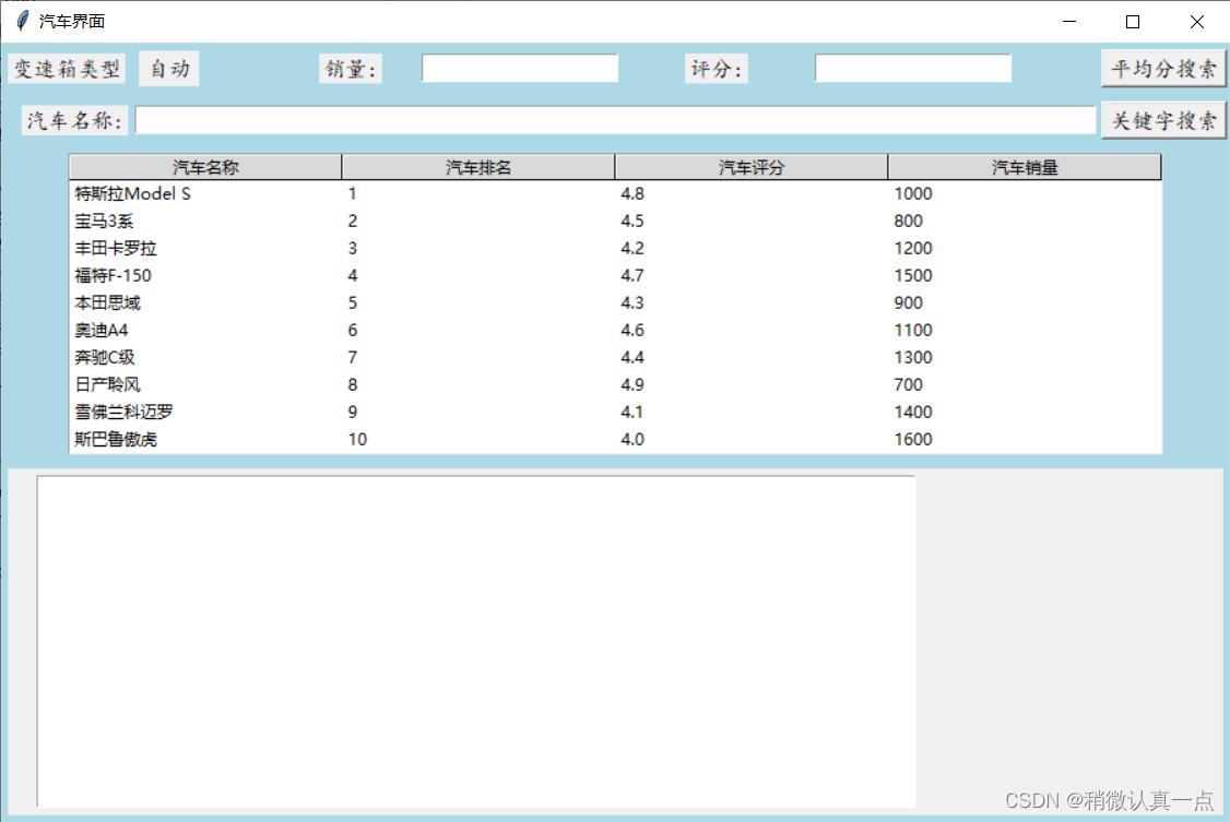 Python的登录注册界面跳转汽车主页面插图(4)