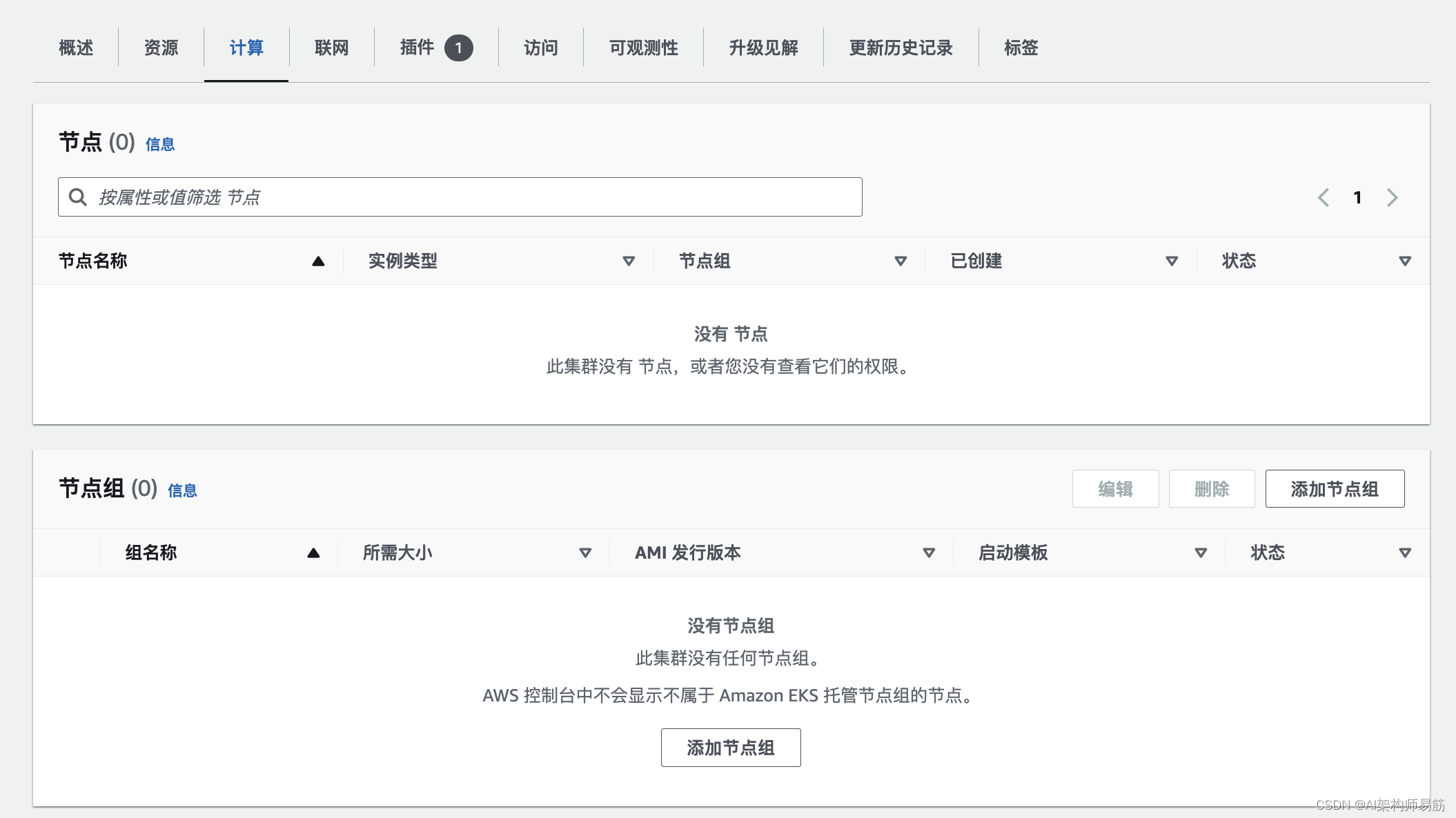 在AWS上运行的EKS Elastic Kubernetes Service 创建集群Cluster，Node group, Nodes插图(14)